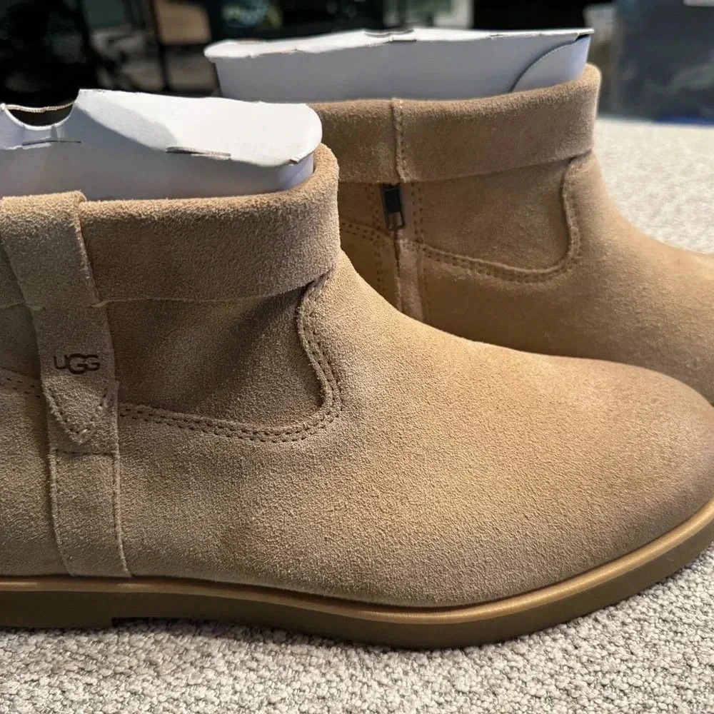 UGG Women’s Josephene Suede Upper Medial Zipper NWT No Box Size 10 - Picture 7 of 13